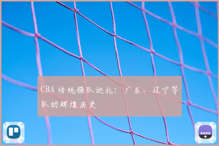 CBA 传统强队巡礼：广东、辽宁等队的辉煌历史