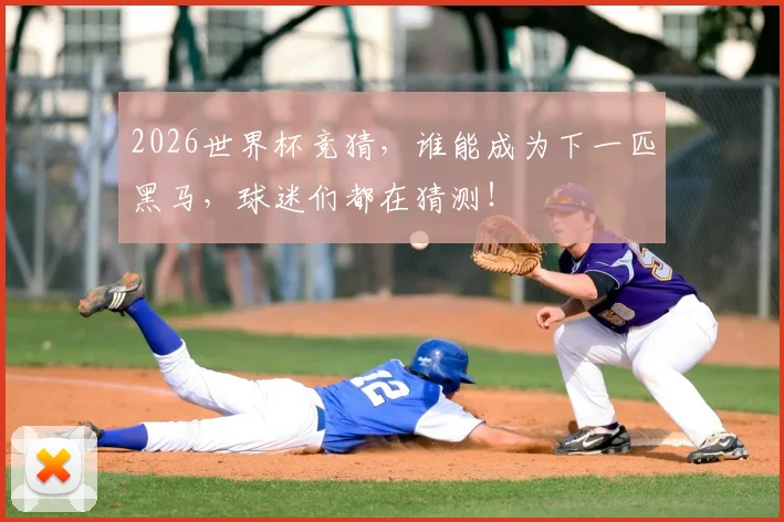 2026世界杯竞猜，谁能成为下一匹黑马，球迷们都在猜测！